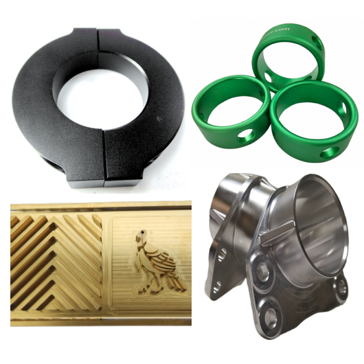 CNC milling metal 1